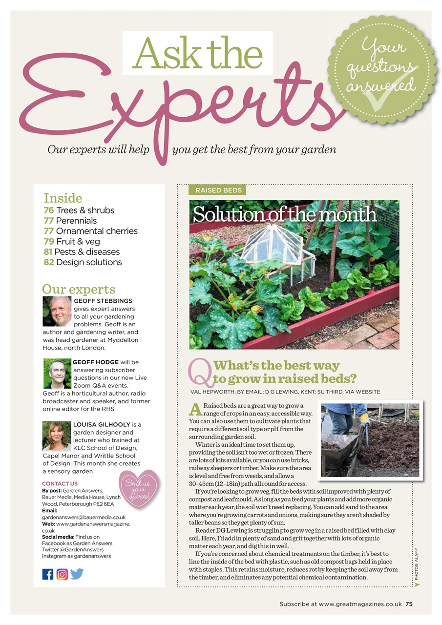 Garden Answers Preview Pages