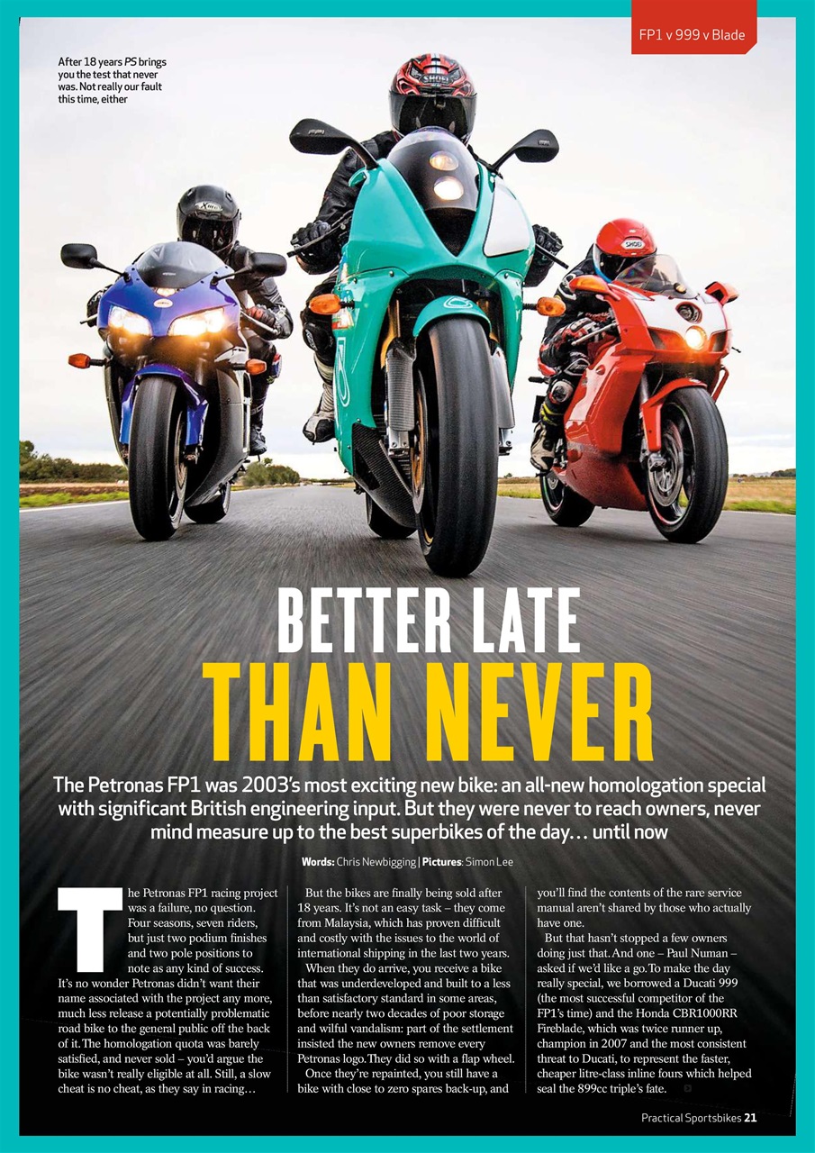 Practical Sportsbikes Preview Pages