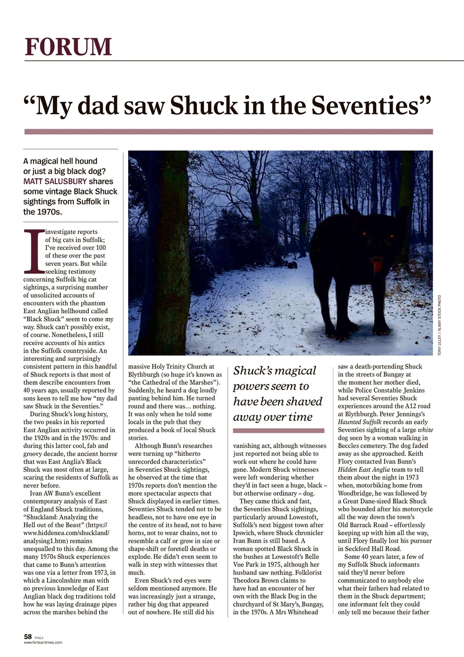 Fortean Times Preview Pages
