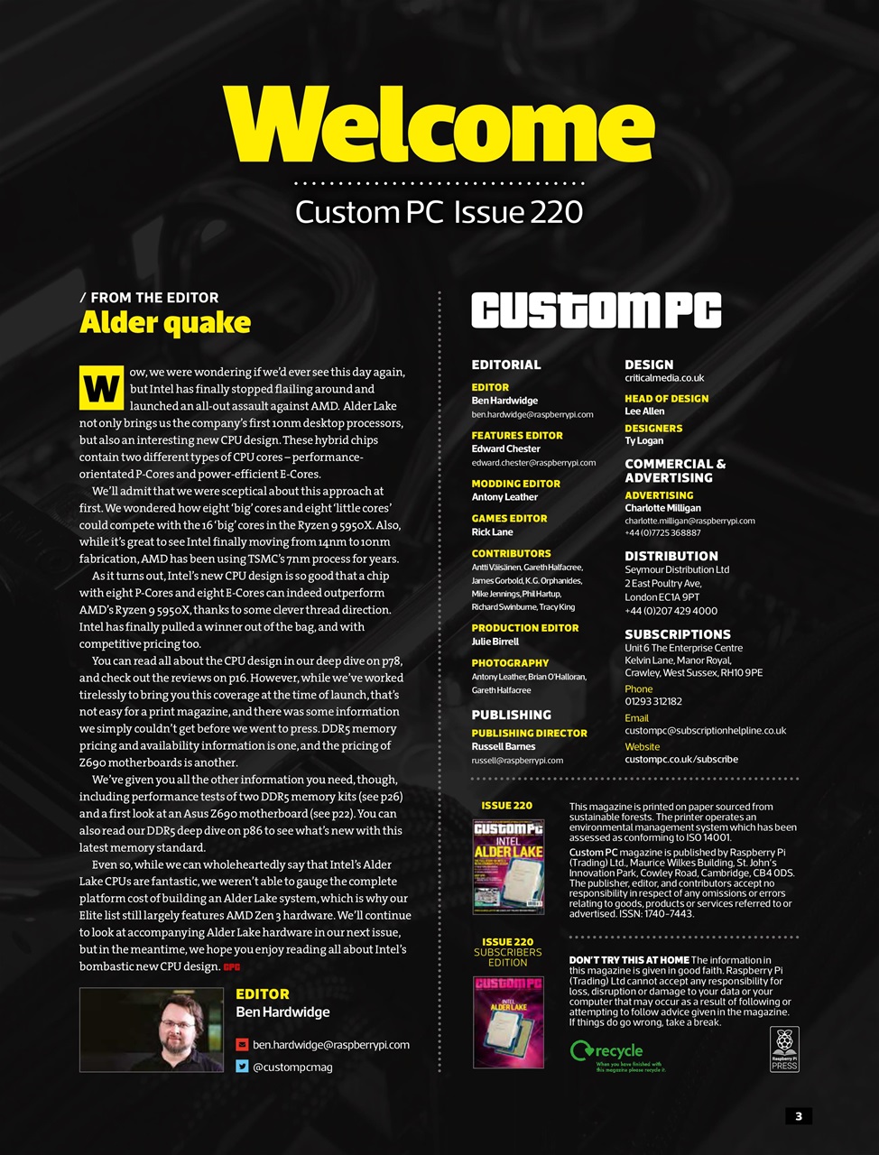 Custom PC UK Preview Pages
