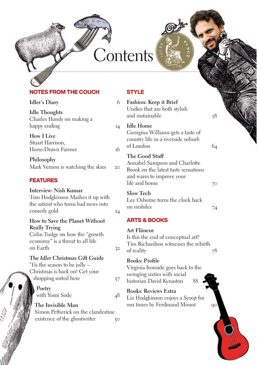 The Idler Magazine Preview Pages