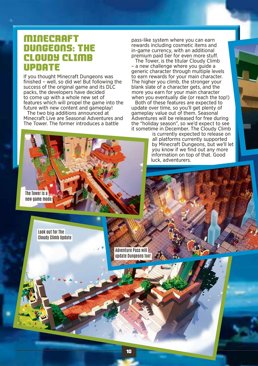 Minecraft World Preview Pages