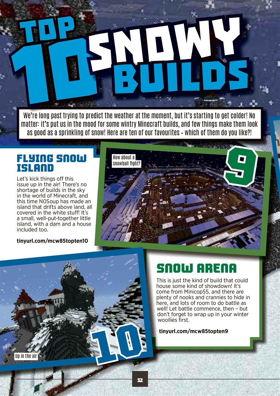 Minecraft World Preview Pages