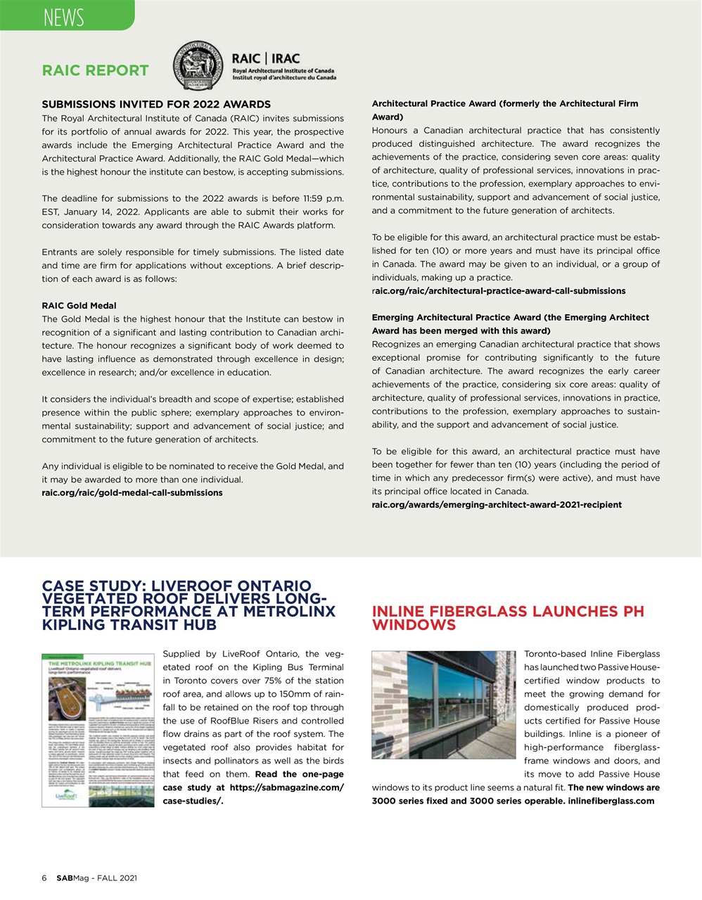 SABMag Preview Pages