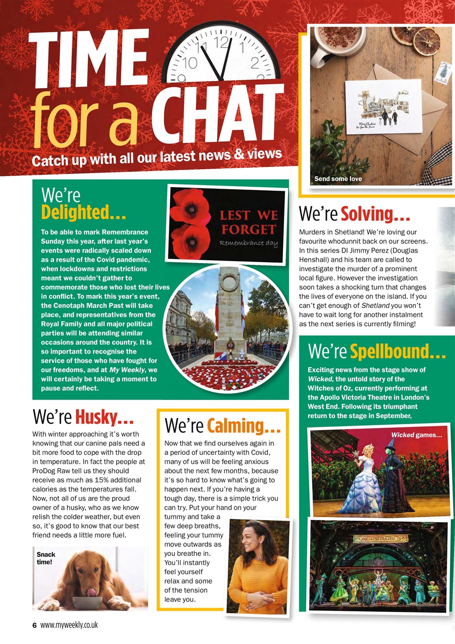 My Weekly Preview Pages