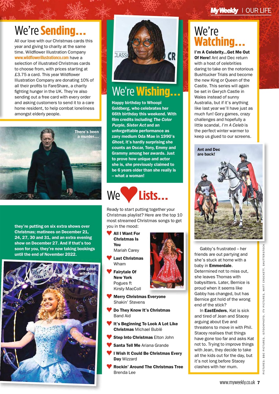 My Weekly Preview Pages
