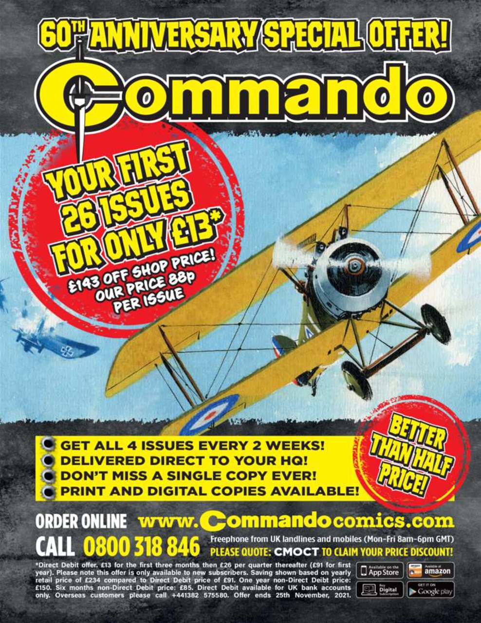 Commando Preview Pages