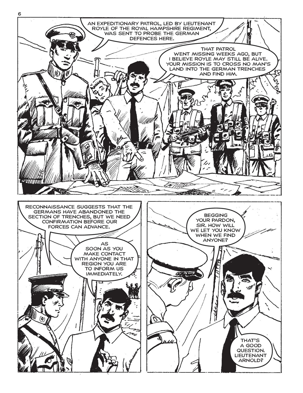 Commando Preview Pages