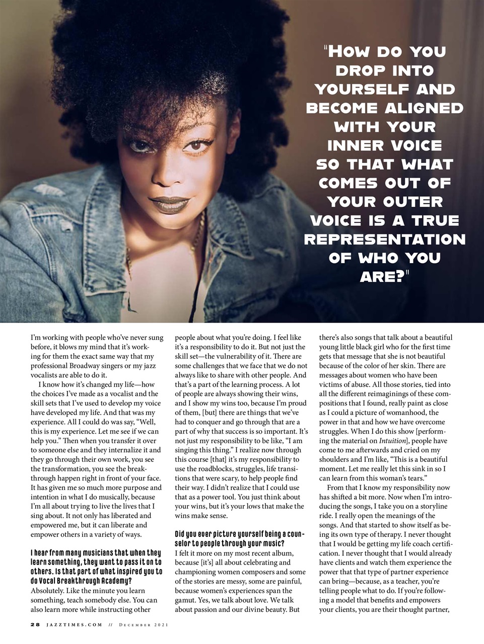 JazzTimes Preview Pages