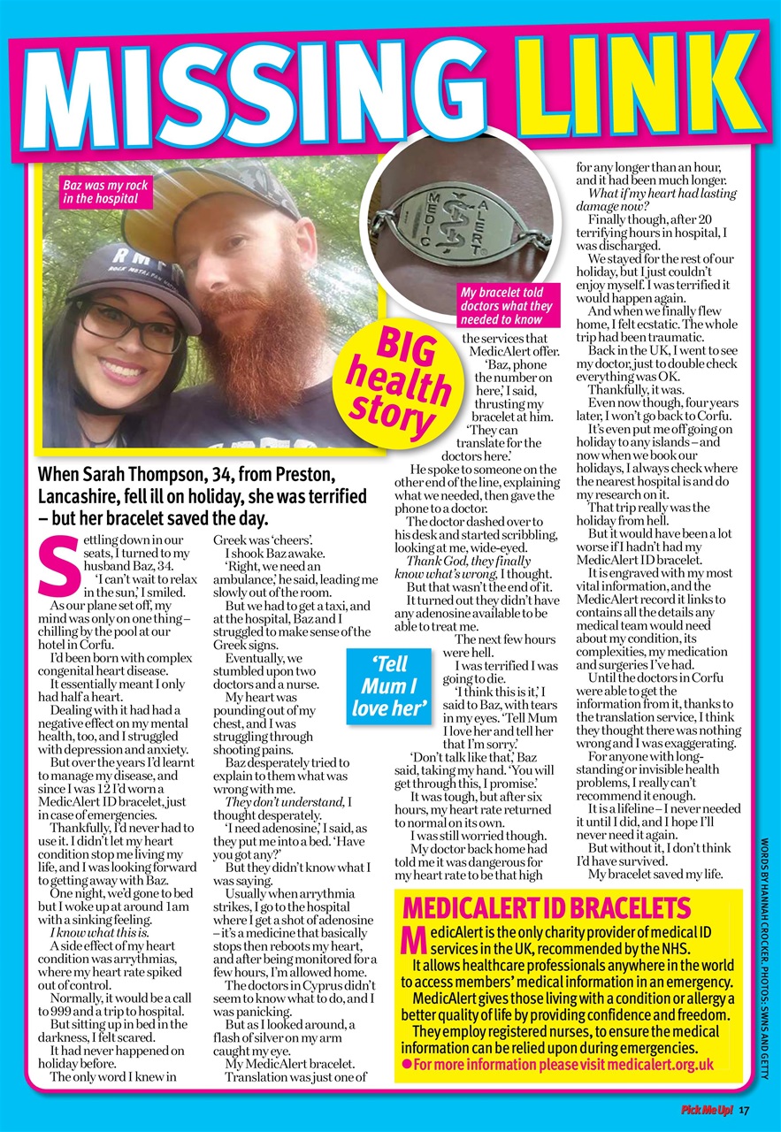 Pick Me Up Preview Pages