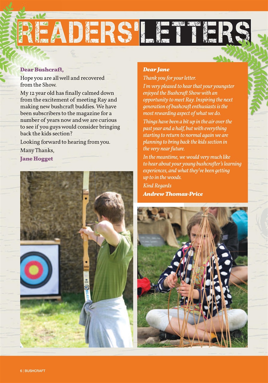 Bushcraft & Survival Skills Magazine Preview Pages