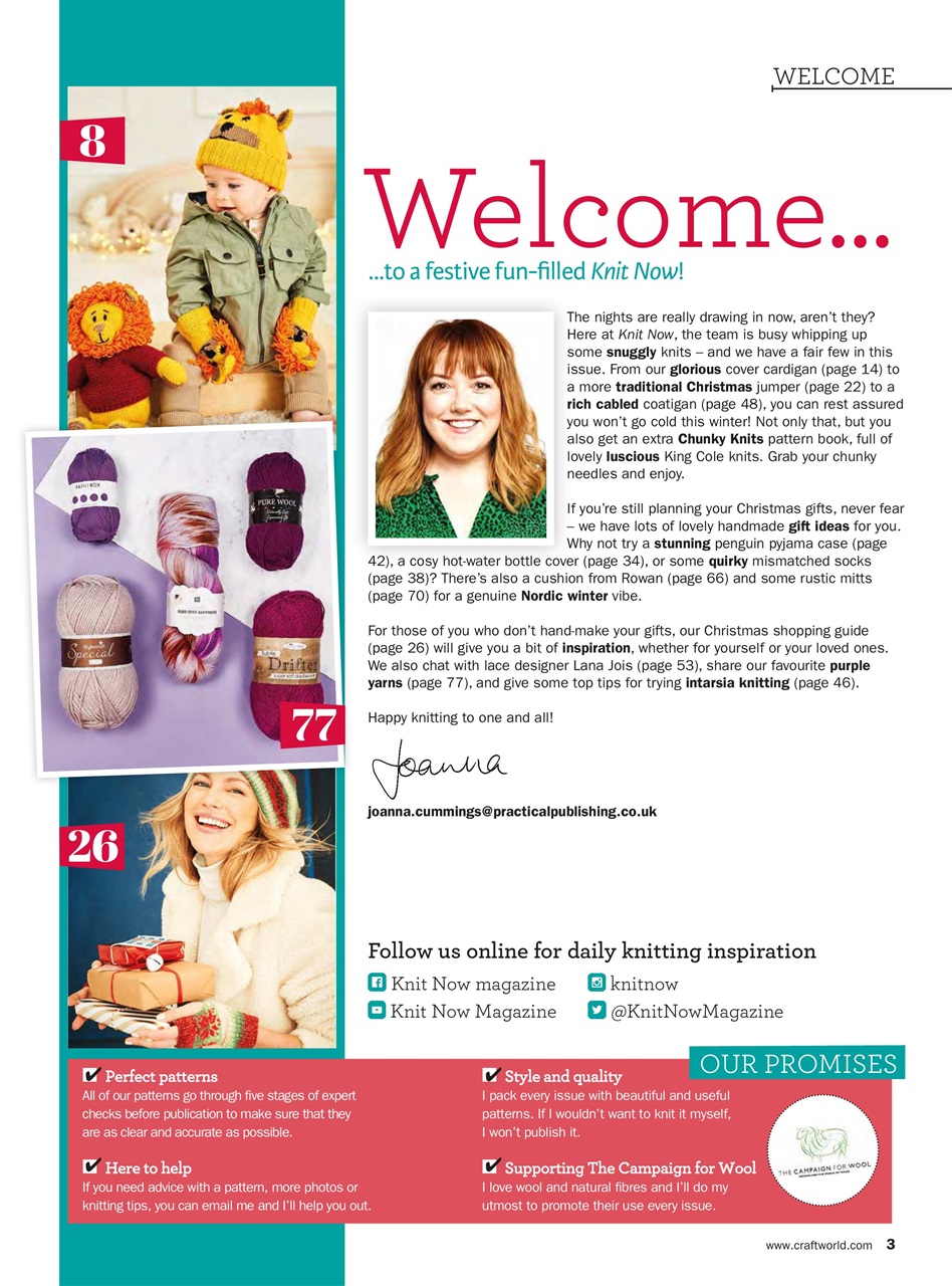 Knit Now Preview Pages