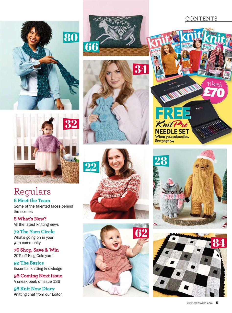 Knit Now Preview Pages