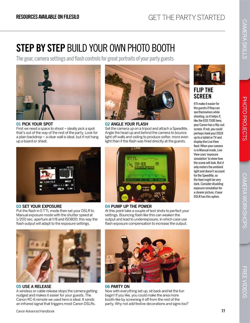 Photography Bookazine Preview Pages