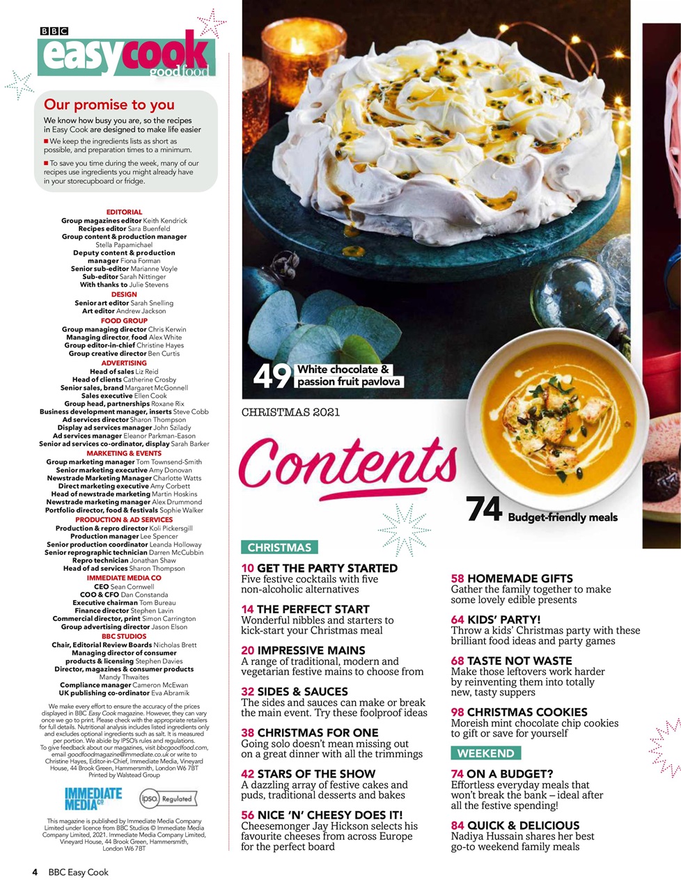 Easy Cook Magazine Preview Pages