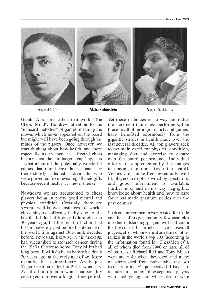 British Chess Magazine Preview Pages