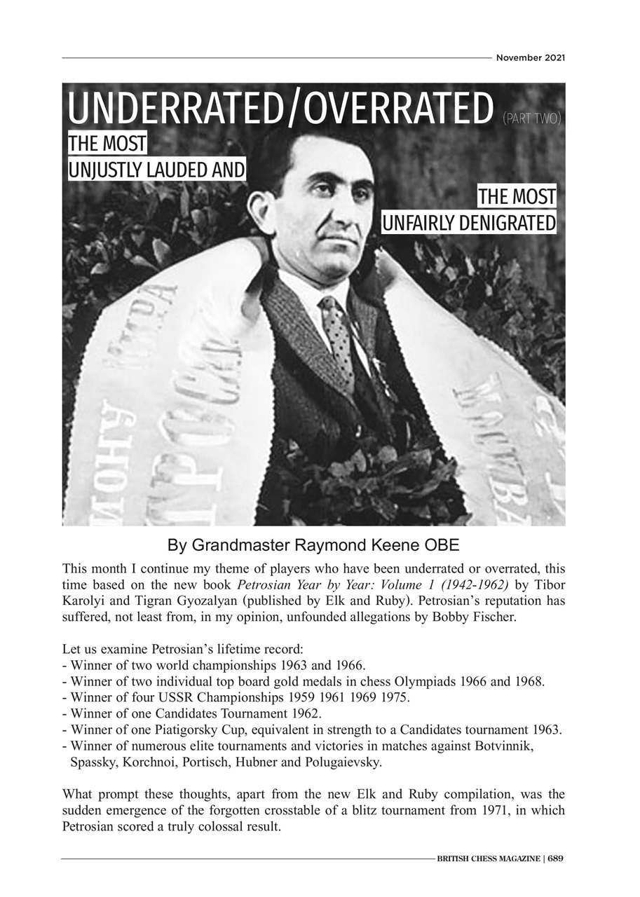 British Chess Magazine Preview Pages