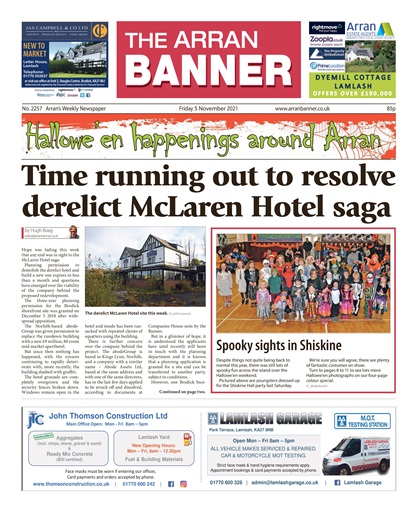 Arran Banner issue 