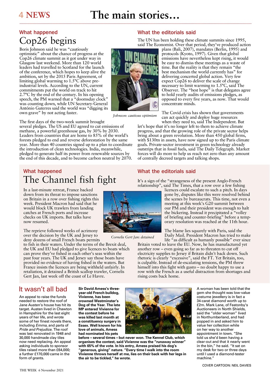 The Week Preview Pages