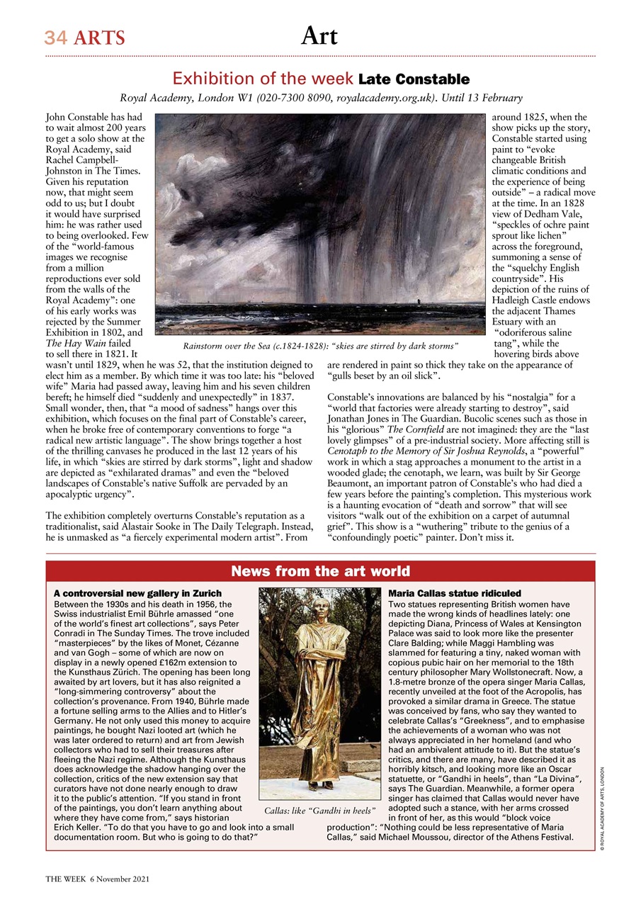 The Week Preview Pages