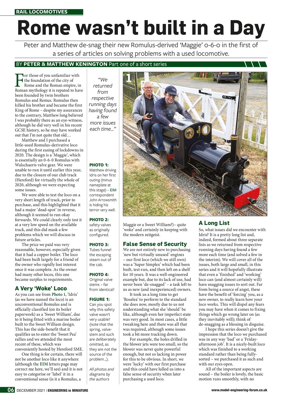 Engineering in Miniature Preview Pages