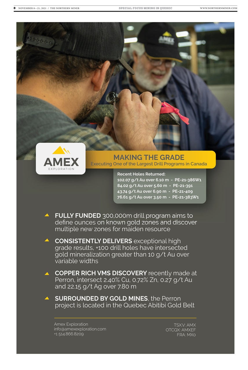 The Northern Miner Preview Pages