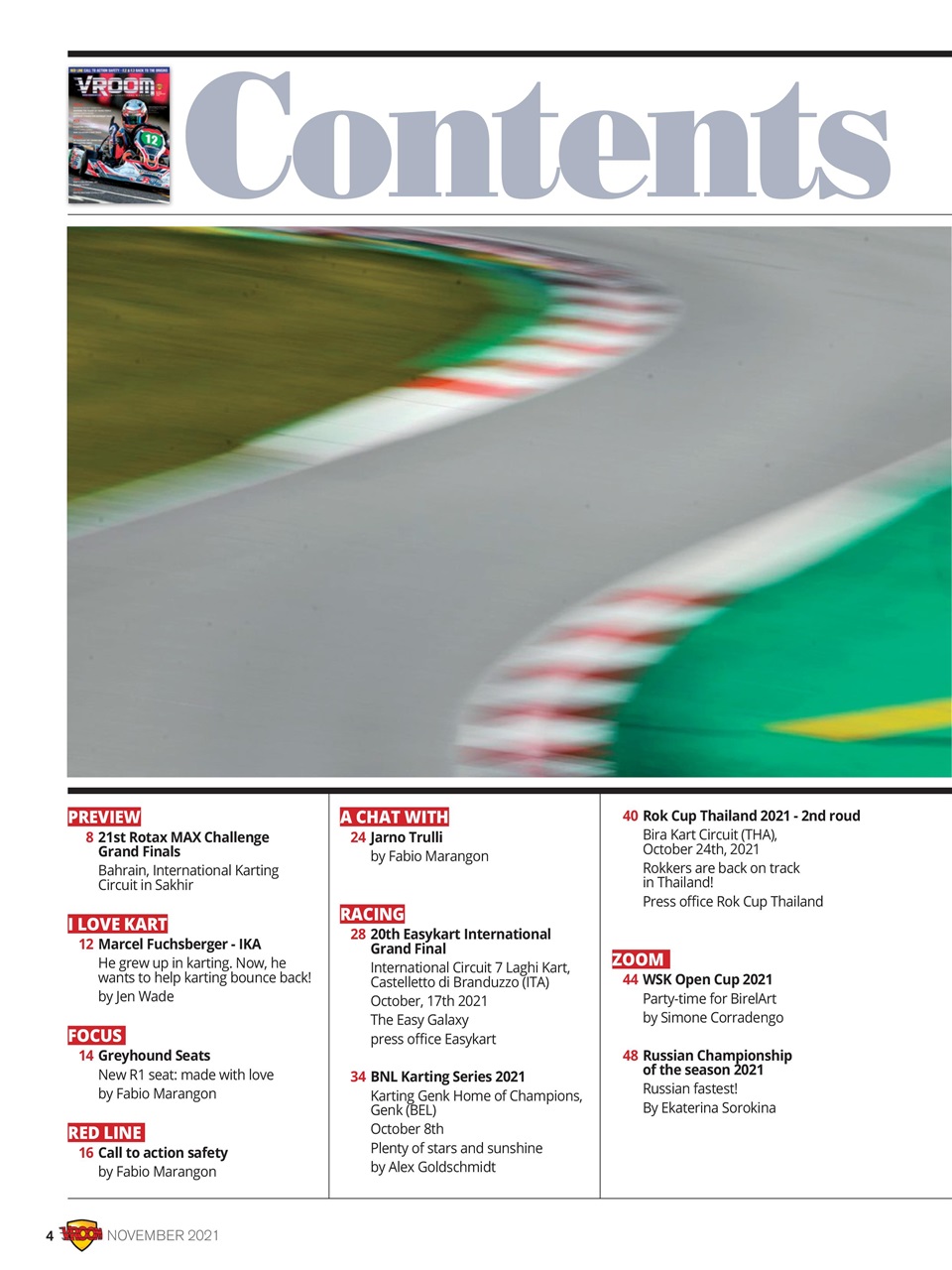 Vroom International Preview Pages