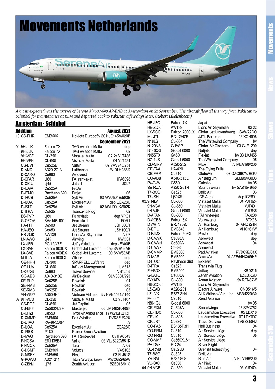 Scramble Magazine Preview Pages