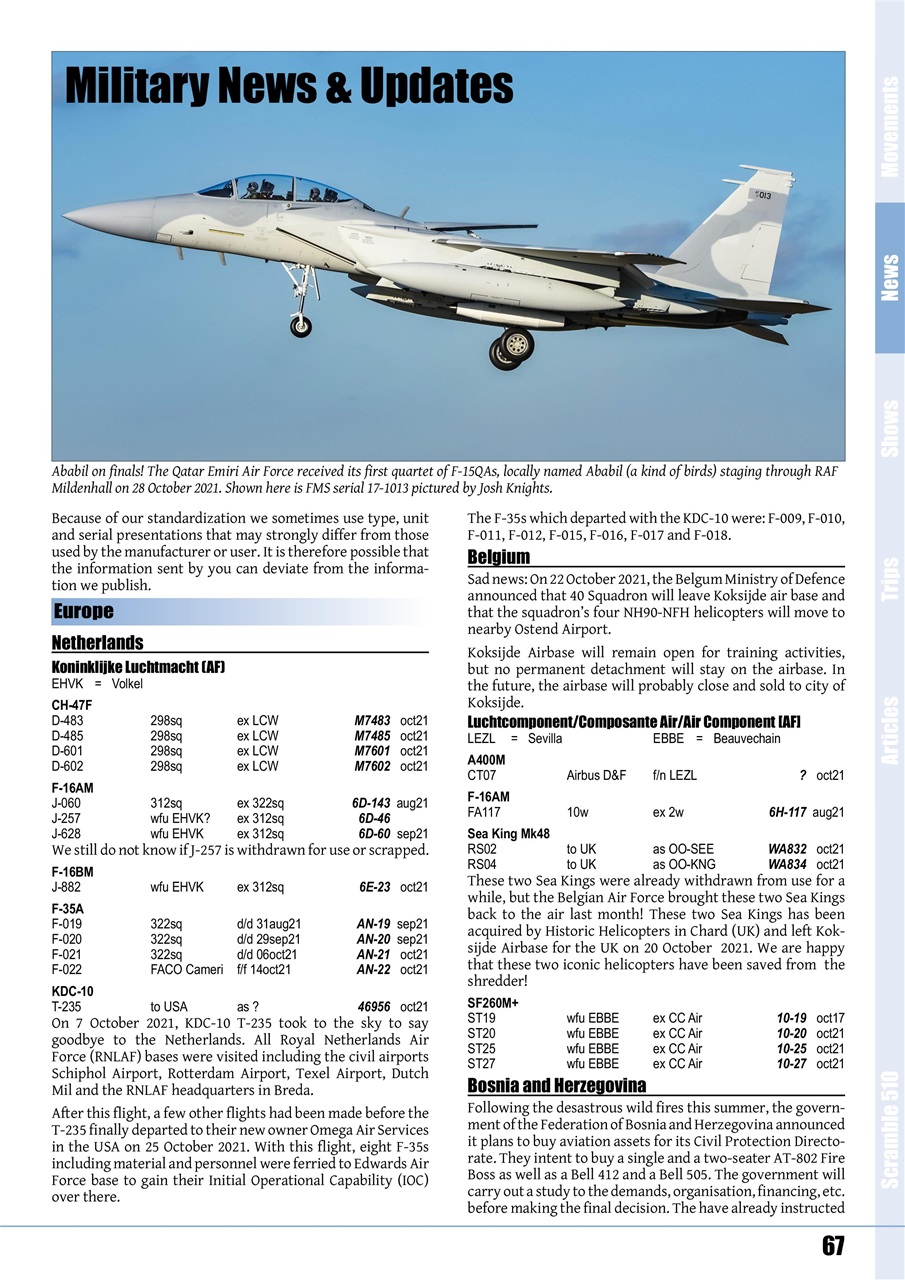 Scramble Magazine Preview Pages