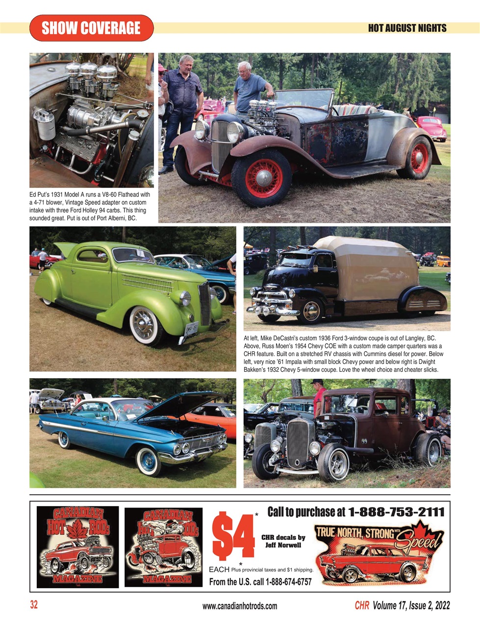 Canadian Hot Rods Preview Pages