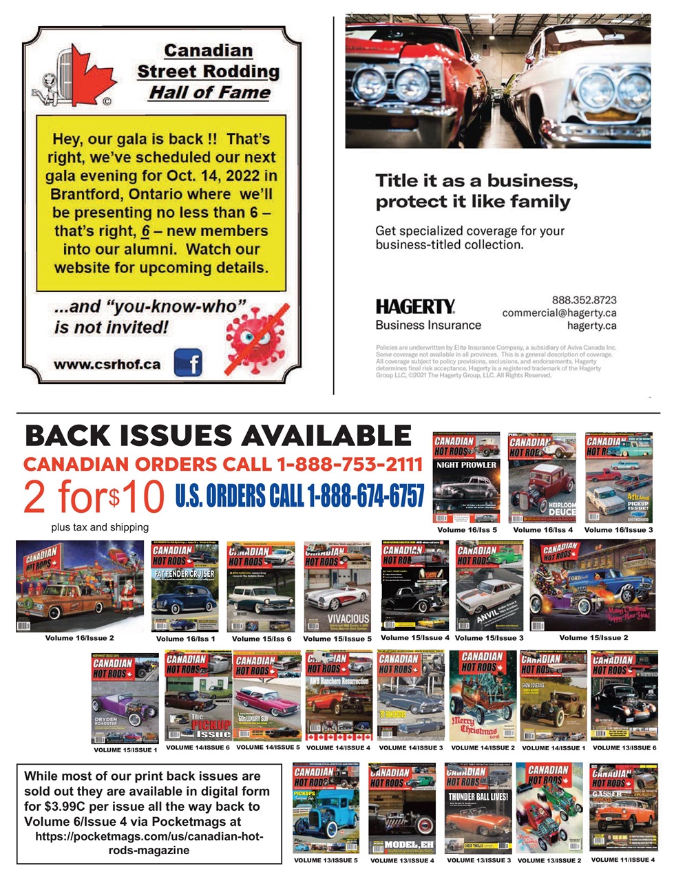 Canadian Hot Rods Preview Pages