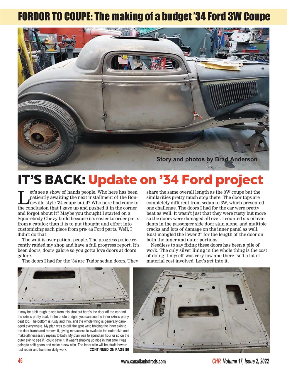Canadian Hot Rods Preview Pages