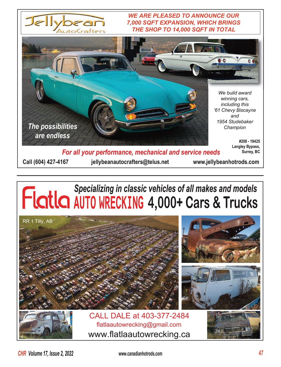Canadian Hot Rods Preview Pages