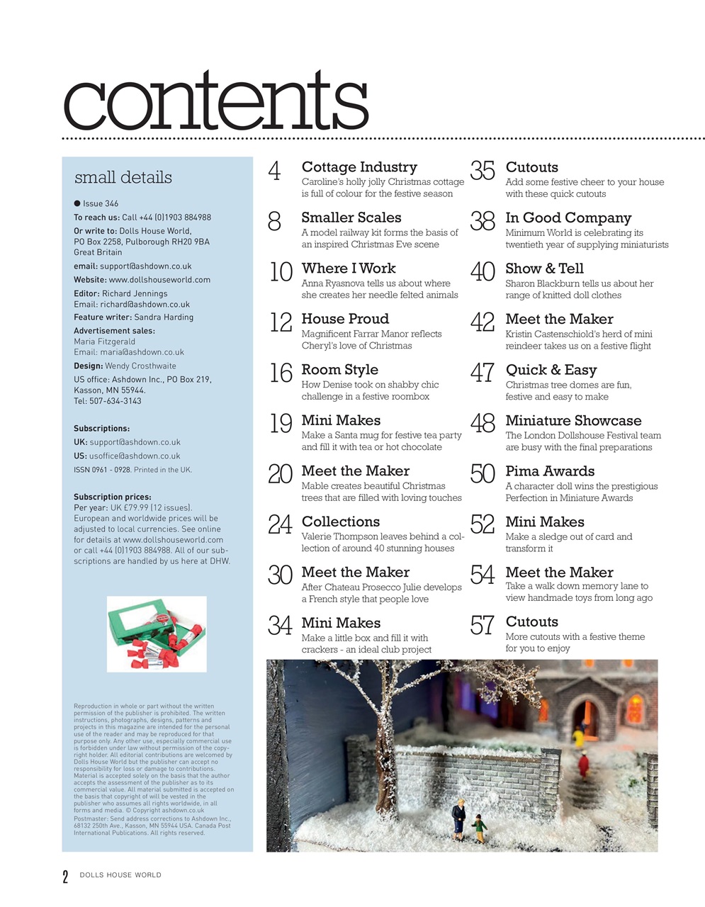Dolls House World Preview Pages