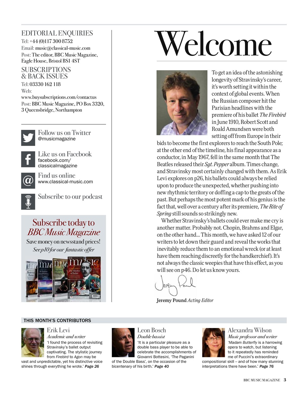 BBC Music Magazine Preview Pages