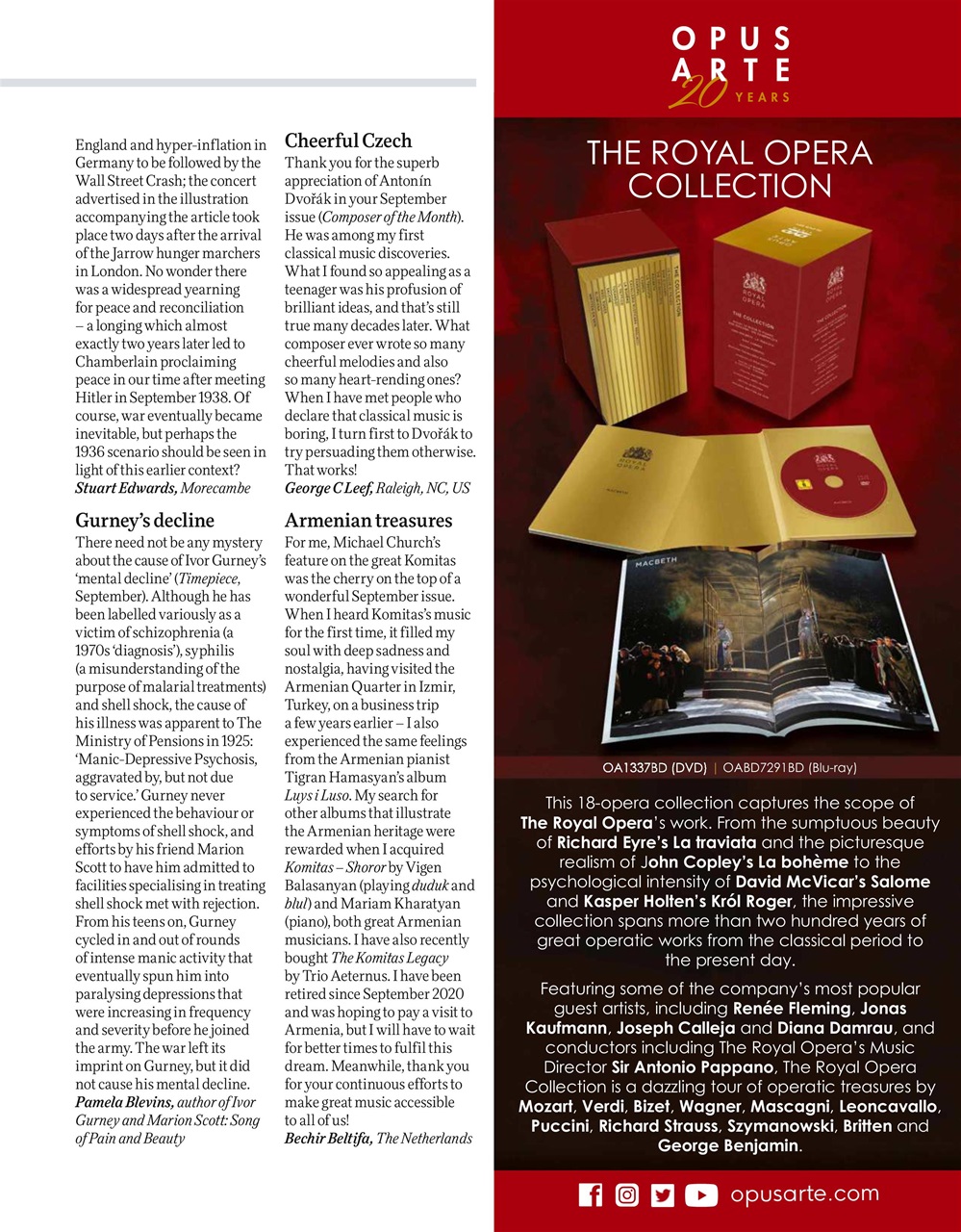 BBC Music Magazine Preview Pages