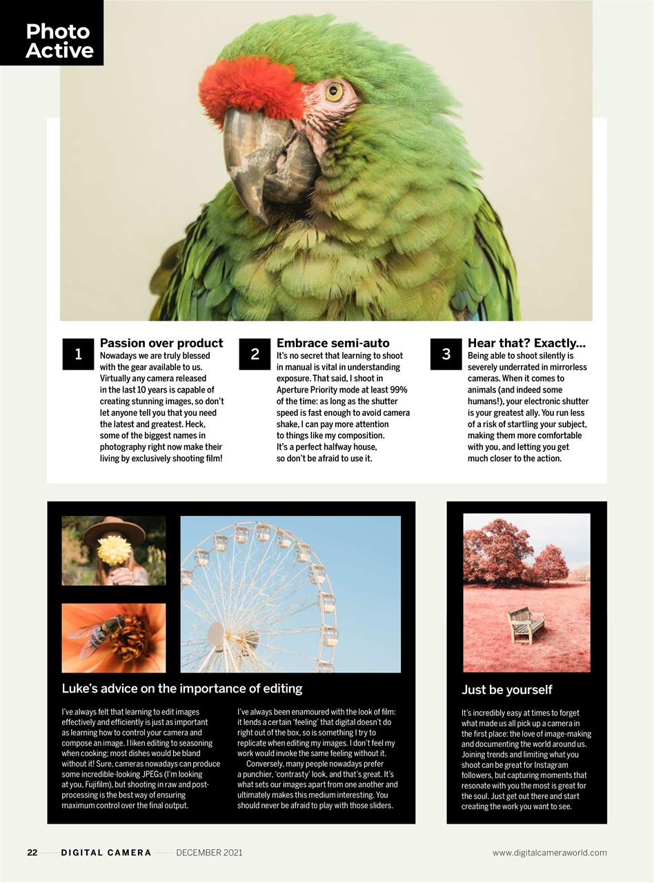 Digital Camera Magazine Preview Pages