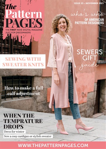 The Pattern Pages Sewing Magazine issue ISSUE 23