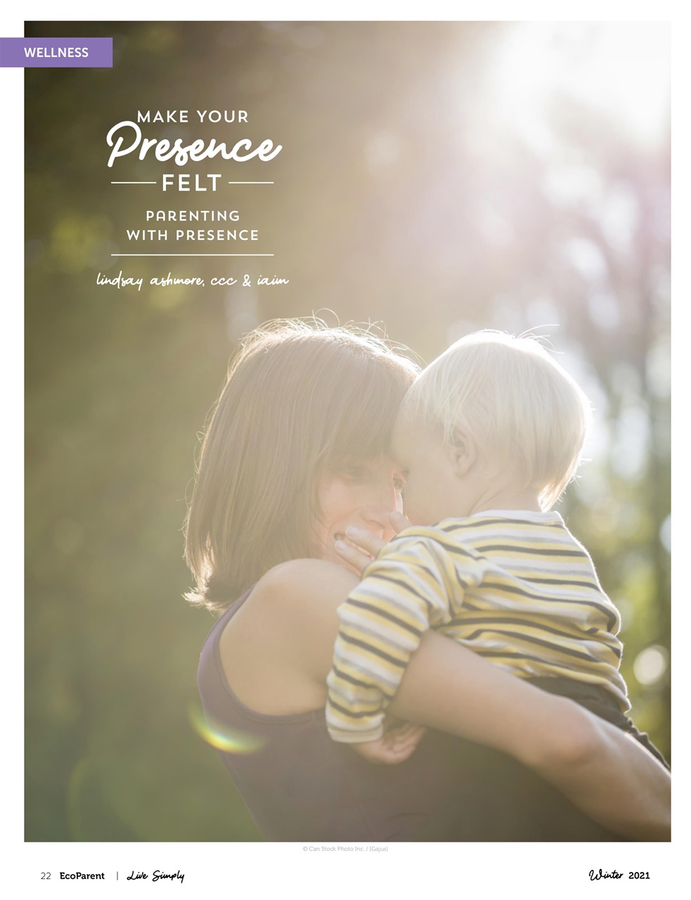 Ecoparent Magazine Preview Pages