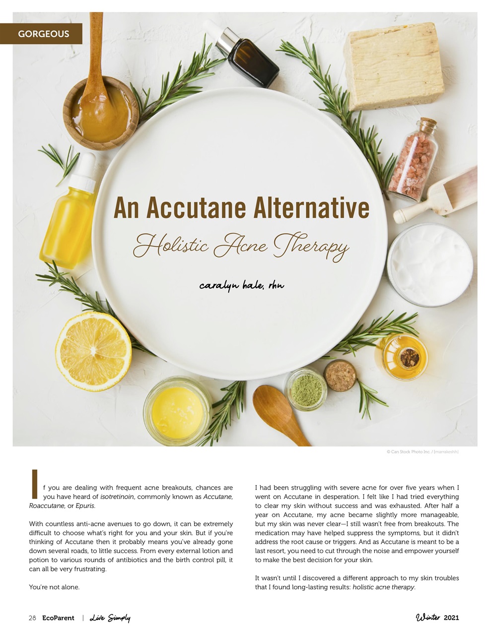 Ecoparent Magazine Preview Pages