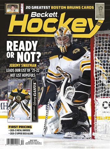 Beckett Hockey Magazine issue Dec 2021
