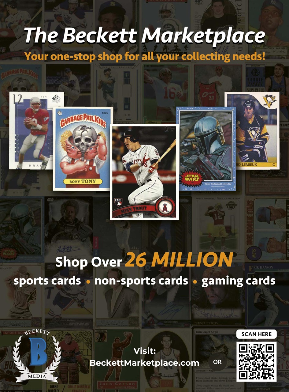 Sports Card Monthly Magazine Preview Pages