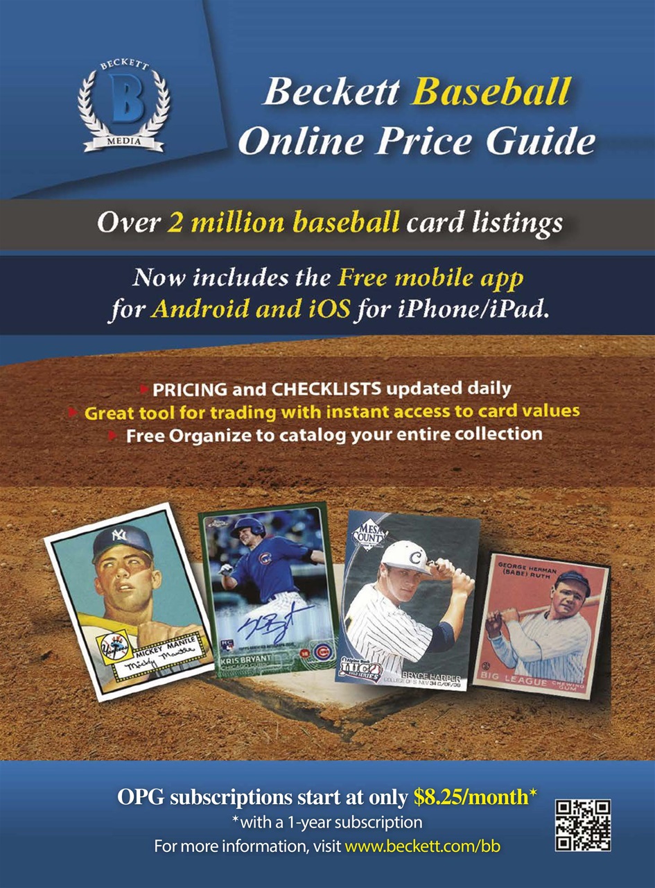 Sports Card Monthly Magazine Preview Pages