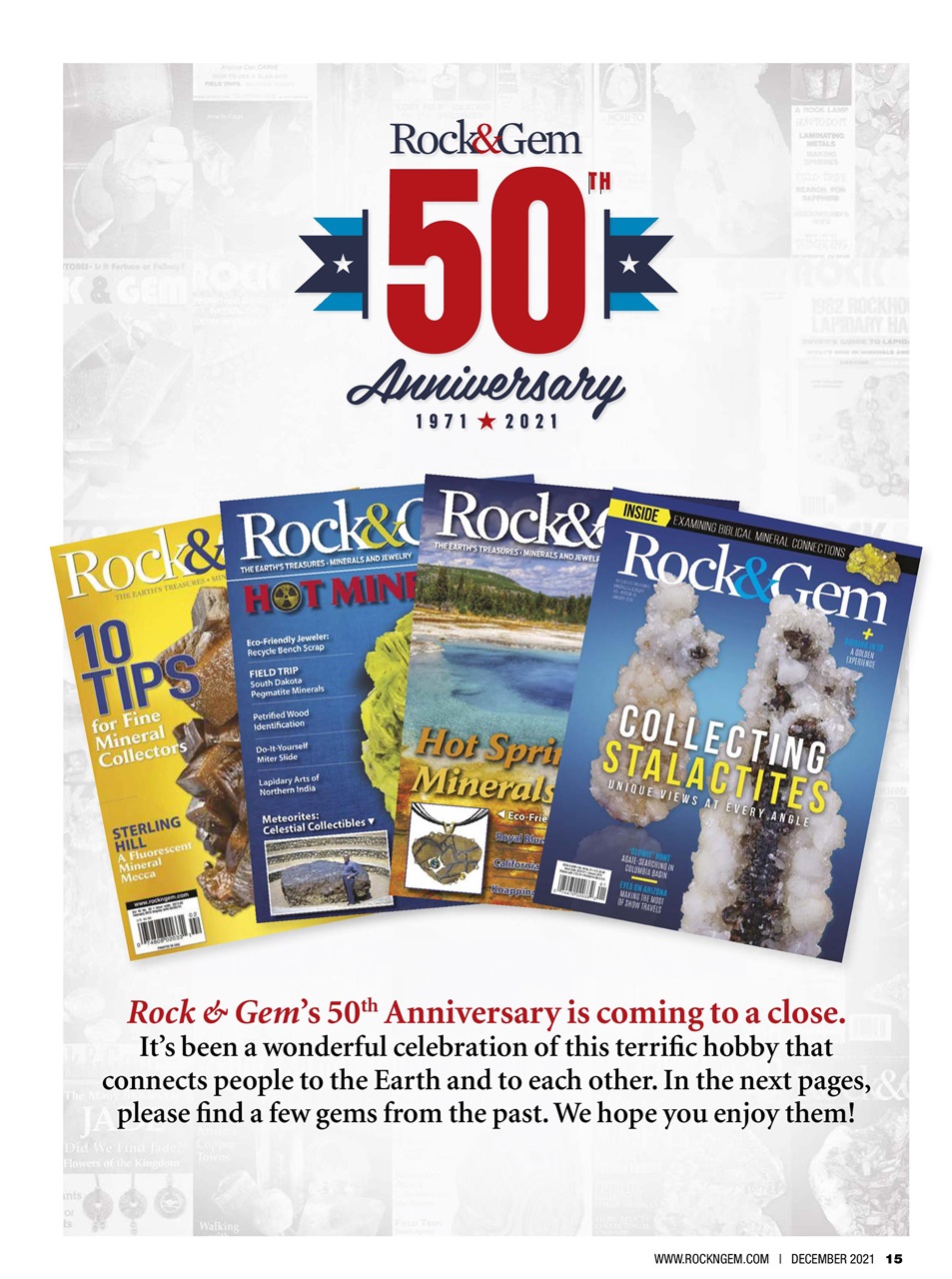 Rock&Gem Magazine Preview Pages