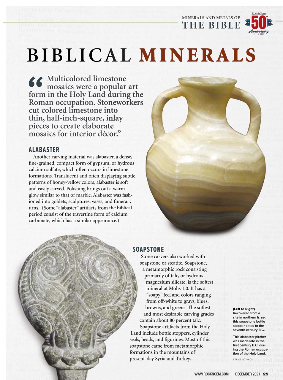 Rock&Gem Magazine Preview Pages