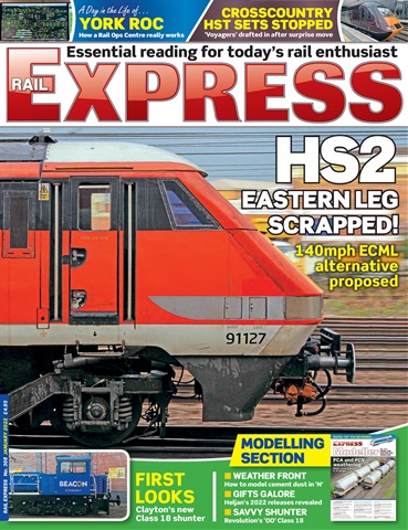 Rail Express issue 308 January 2022