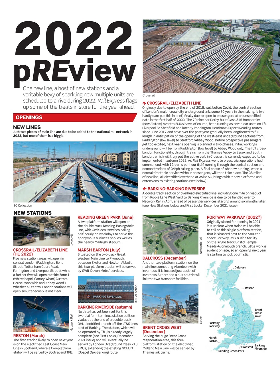 Rail Express Preview Pages