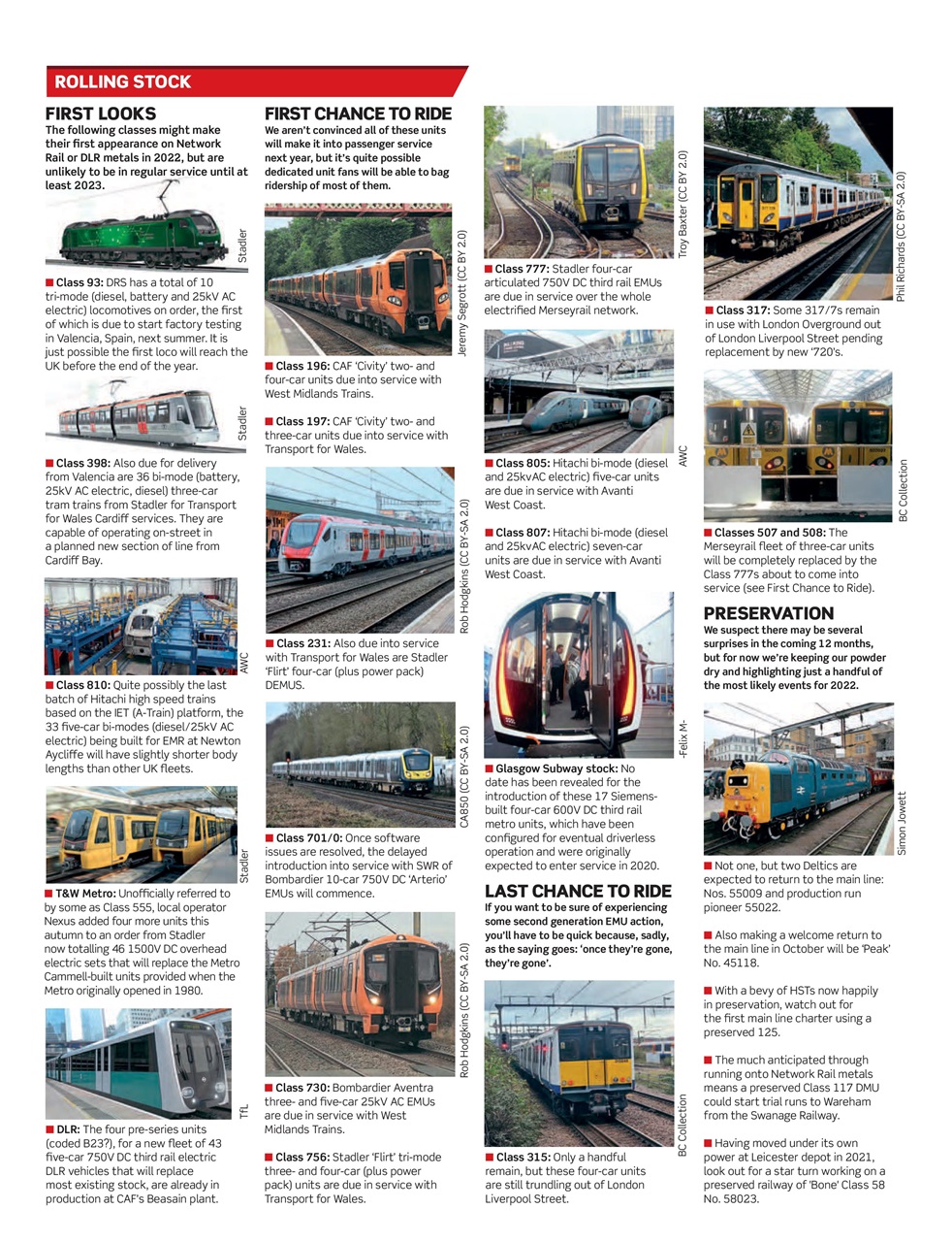 Rail Express Preview Pages