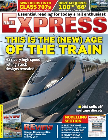 Rail Express issue 309 February 2022