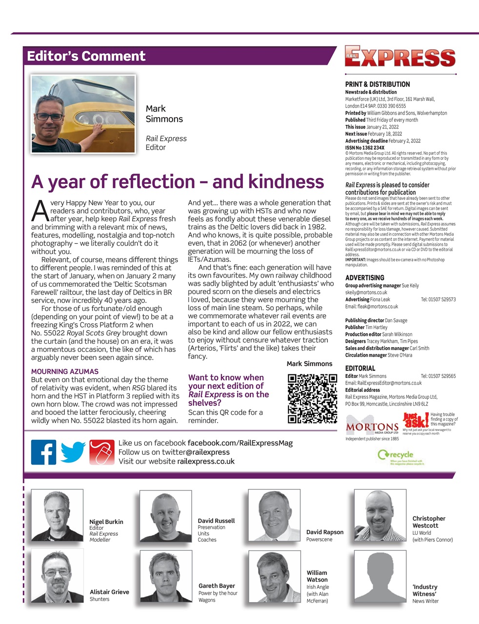 Rail Express Preview Pages
